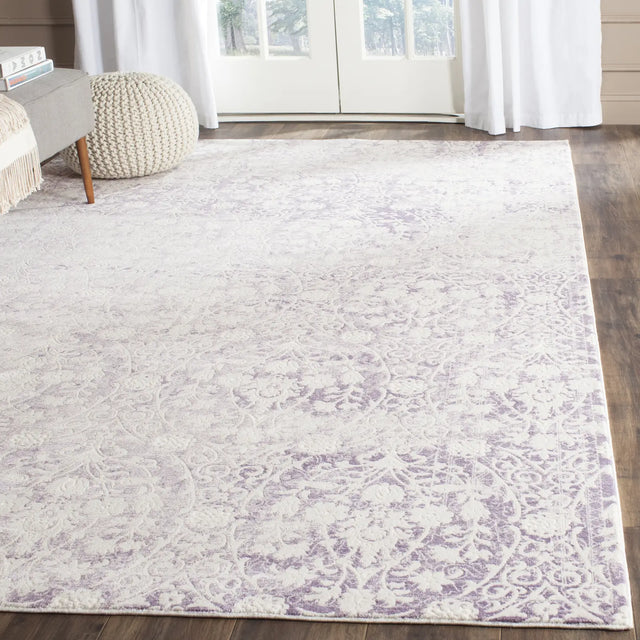Safavieh Passion 10'-0" x 14'-0" Rug in Lavander / Ivory