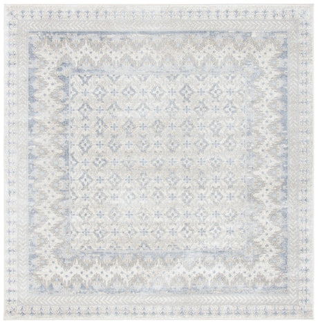Safavieh Brentwood 6'-7" x 6'-7" Rug in Ivory / Grey