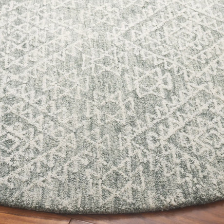 Safavieh Ebony 6'-0" x 6'-0" Rug in Ivory / Grey