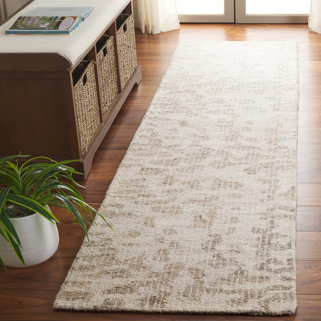Safavieh Ebony 2'-3" x 9'-0" Rug in Ivory / Grey