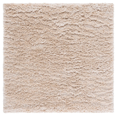 Safavieh Indie Shag 4'-0" x 4'-0" Rug in Light Beige
