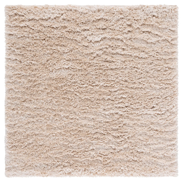 Safavieh Indie Shag 4'-0" x 4'-0" Rug in Light Beige