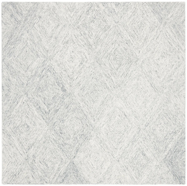 Safavieh Abstract 6'-0" x 6'-0" Rug in Silver