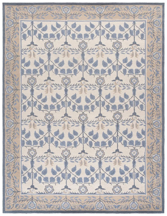Safavieh Martha Stewart 8'-0" x 10'-0" Rug in Light Blue / Ivory