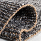 Safavieh Natural Fiber 4'-0" x 6'-0" Rug in Charcoal / Natural
