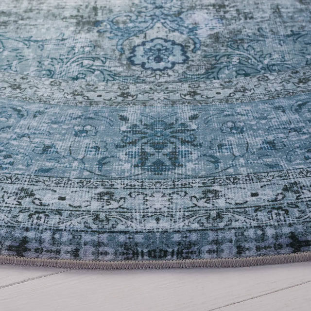 Safavieh Tucson 6'-0" x 6'-0" Rug in Green / Green