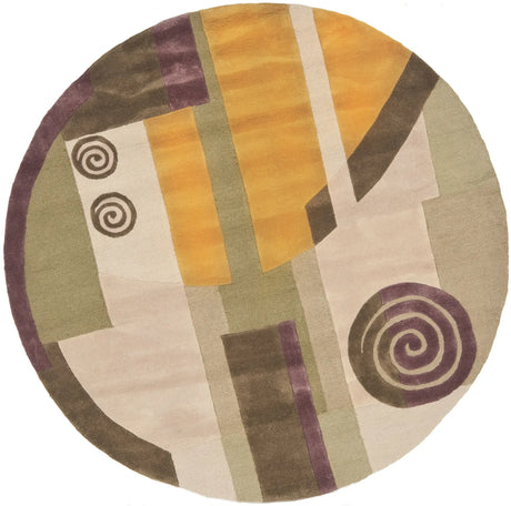 Safavieh Rodeo Drive 5'-9" x 5'-9" Rug in Beige
