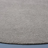 Safavieh Outdoor Micro-Loop 6'-0" x 6'-0" Rug in Grey