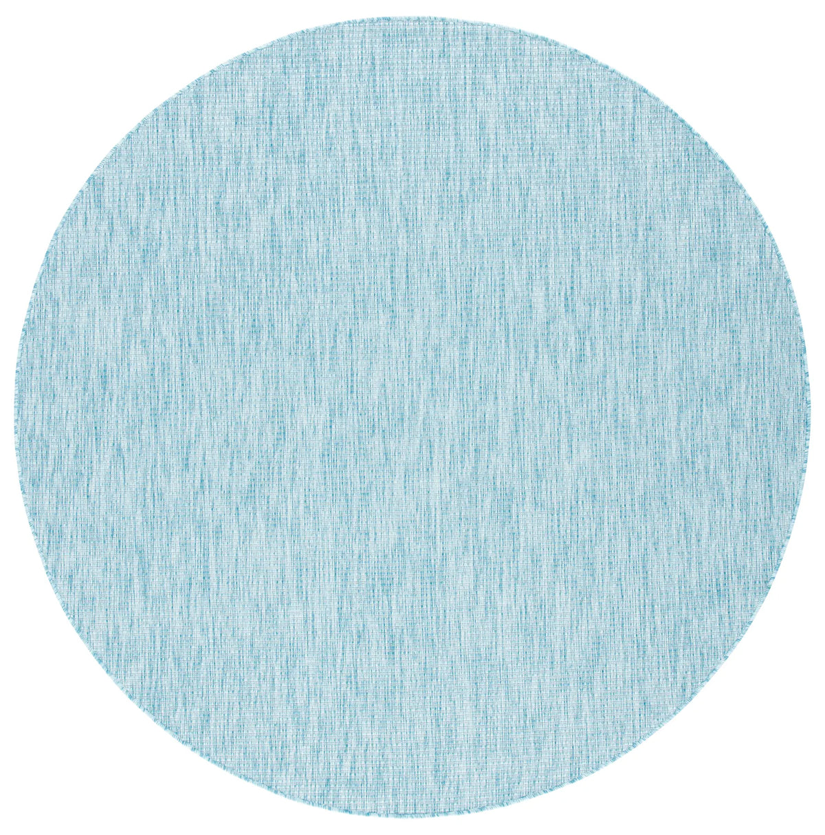 Safavieh Courtyard 6'-7" x 6'-7" Rug in Aqua / Aqua