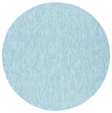 Safavieh Courtyard 6'-7" x 6'-7" Rug in Aqua / Aqua