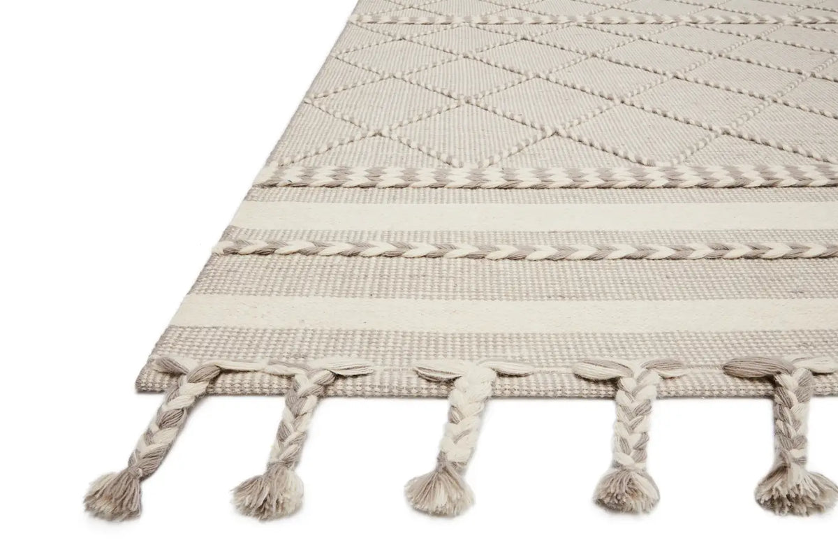 Loloi Sawyer Saw-05 Silver Rugs - rug corner