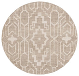 Safavieh Natural Fiber 6'-0" x 6'-0" Rug in Grey / Ivory
