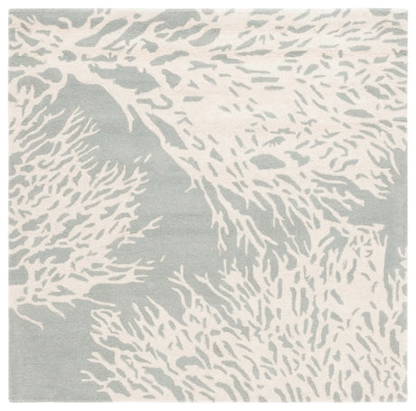 Safavieh Bella 5'-0" x 5'-0" Rug in Grey / Ivory