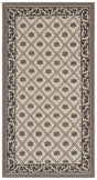 Safavieh Courtyard 2'-7" x 5'-0" Rug in Beige / Dark Beig