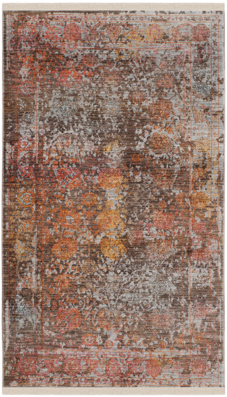 Safavieh Vintage Persian 3'-0" x 5'-0" Rug in Brown / Multi