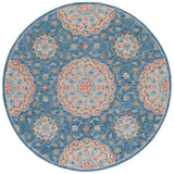 Safavieh Blossom 6'-0" x 6'-0" Rug in Blue / Red