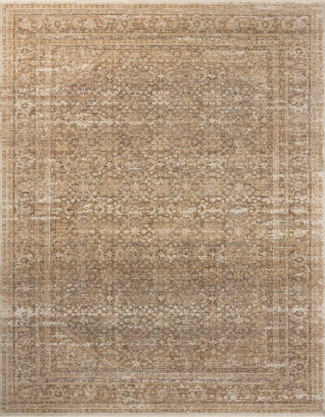 Loloi Heritage Her-01 Clay/Natural Rug - main flat