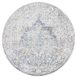Safavieh Jasmine 5'-3" x 5'-3" Rug in Grey / Blue