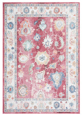 Safavieh Phoenix 500 4'-5" x 6'-5" Rug in Red