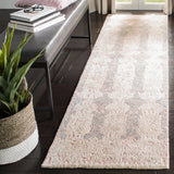 Safavieh Glamour 2'-3" x 8'-0" Rug in Light Pink / Ivory