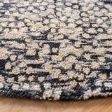 Safavieh Trace 6'-0" x 6'-0" Rug in Navy / Ivory