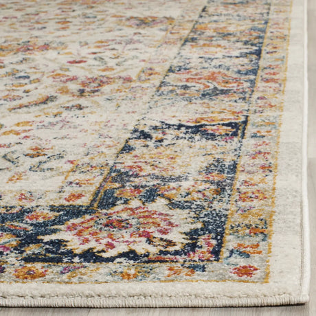 Safavieh Madison 4'-0" x 6'-0" Rug in Cream / Navy