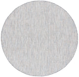 Safavieh Courtyard 6'-7" x 6'-7" Rug in Ivory / Beige Grey