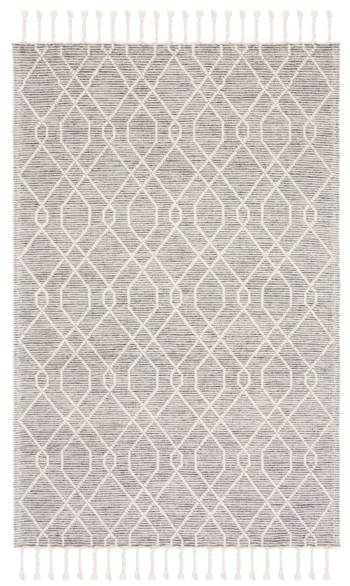 Safavieh Natura 4'-0" x 6'-0" Rug in Ivory / Black