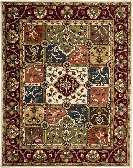 Safavieh Heritage 9'-6" x 13'-6" Rug in Multi / Red