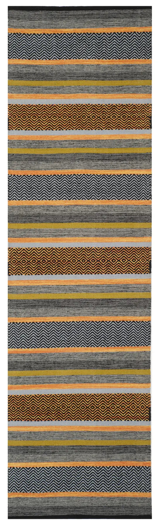 Safavieh Montauk 2'-6" x 10'-0" Rug in Navy / Multi