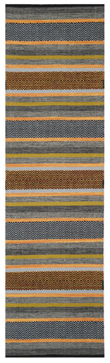 Safavieh Montauk 2'-6" x 10'-0" Rug in Navy / Multi