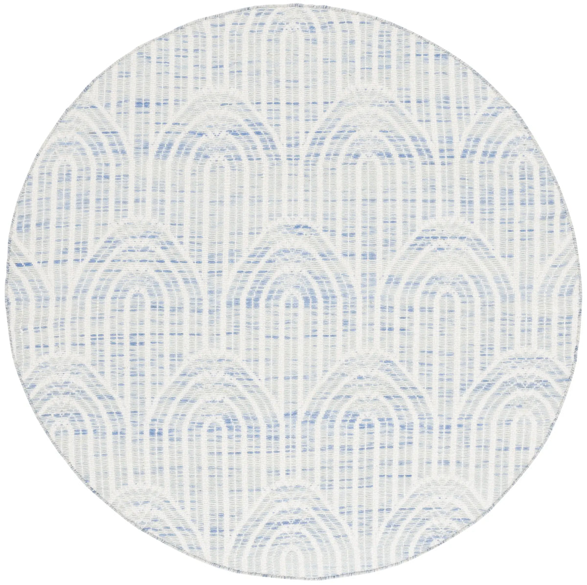 Safavieh Kilim 6'-0" x 6'-0" Rug in Blue / Ivory