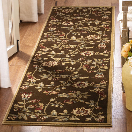 Safavieh Lyndhurst 2'-3" x 12'-0" Rug in Brown / Multi