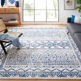 Safavieh Tulum 10'-0" x 13'-0" Rug in Ivory / Navy