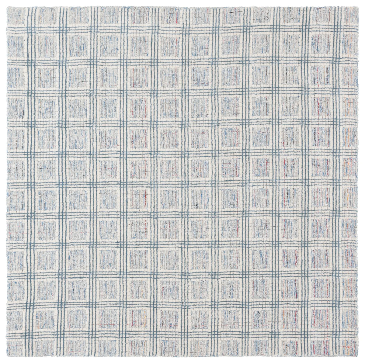 Safavieh Ebony 6'-0" x 6'-0" Rug in Blue / Ivory