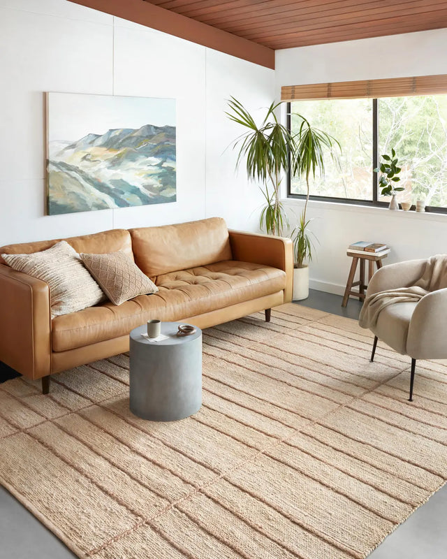 Loloi Bodhi Bod-04 Ivory/Natural Rugs - room scene 1