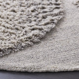 Safavieh Manhattan 6'-0" x 6'-0" Rug in Grey