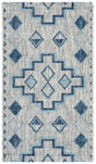 Safavieh Courtyard 2'-0" x 3'-7" Rug in Grey / Aqua
