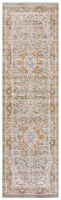 Safavieh Ellwood 2'-3" x 8'-0" Rug in Olive / Beige