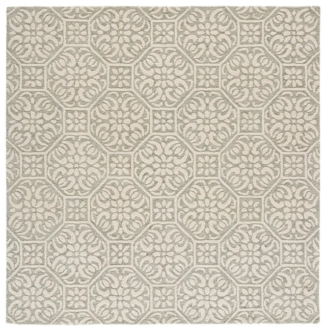 Safavieh Martha Stewart 6'-0" x 6'-0" Rug in Light Green / Ivory
