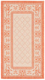 Safavieh Courtyard 2'-0" x 3'-7" Rug in Natural / Terra