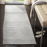 Safavieh Marbella 2'-3" x 8'-0" Rug in Dark Grey / Ivory