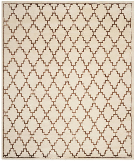 Safavieh Mosaic 6'-0" x 9'-0" Rug in Ivory / Brown