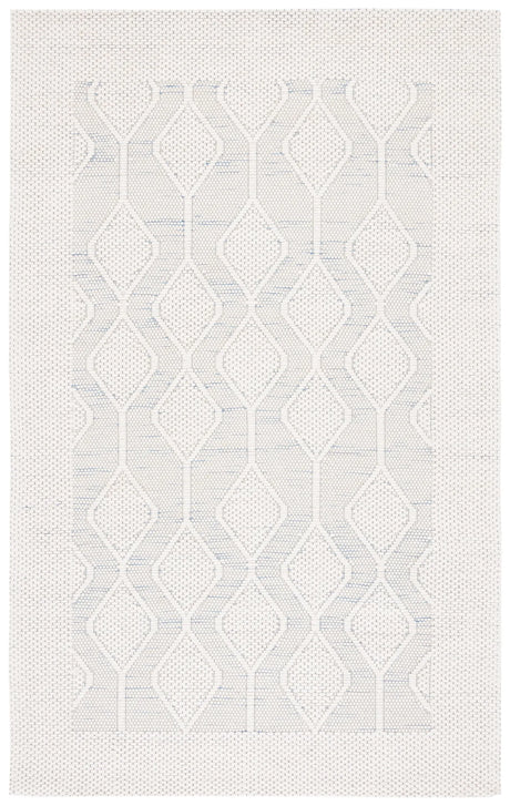 Safavieh Marbella 4'-0" x 6'-0" Rug in Ivory / Blue