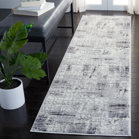Safavieh Amelia 700 2'-2" x 8'-0" Rug in Grey / Charcoal