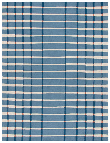 Safavieh Genre 10'-0" x 14'-0" Rug in Blue / Ivory