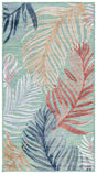 Safavieh Cabana 2'-7" x 5'-0" Rug in Green / Rust