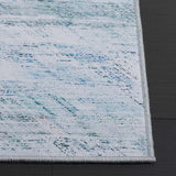 Safavieh Tacoma 4'-0" x 6'-0" Rug in Grey / Aqua