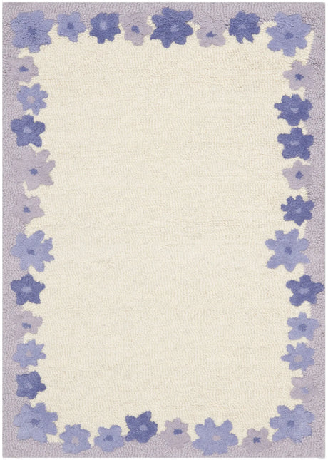 Safavieh Safavieh Kids 2'-0" x 3'-0" Rug in Ivory / Lavander