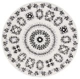 Safavieh Empire 6'-0" x 6'-0" Rug in Ivory / Black